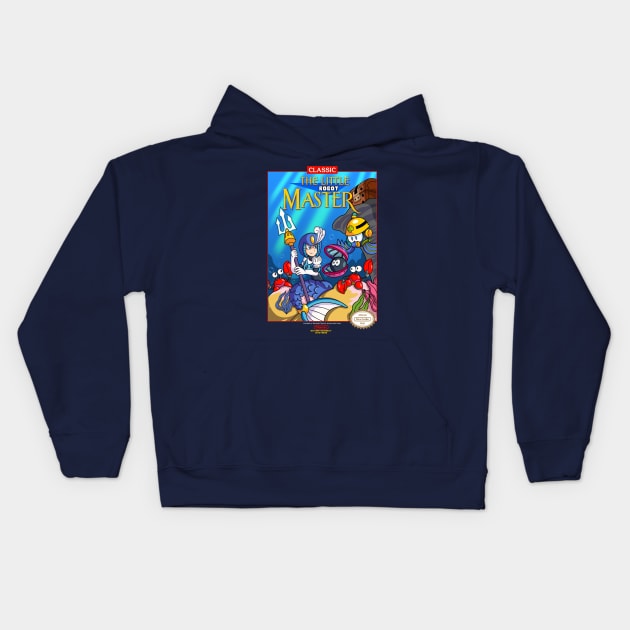 The Little Robot Master Kids Hoodie by nextodie